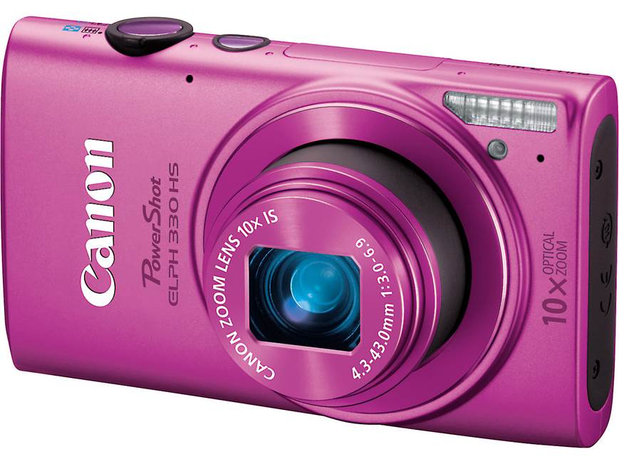 Canon PowerShot ELPH 330 HS (Pink) 12.1-megapixel digital camera