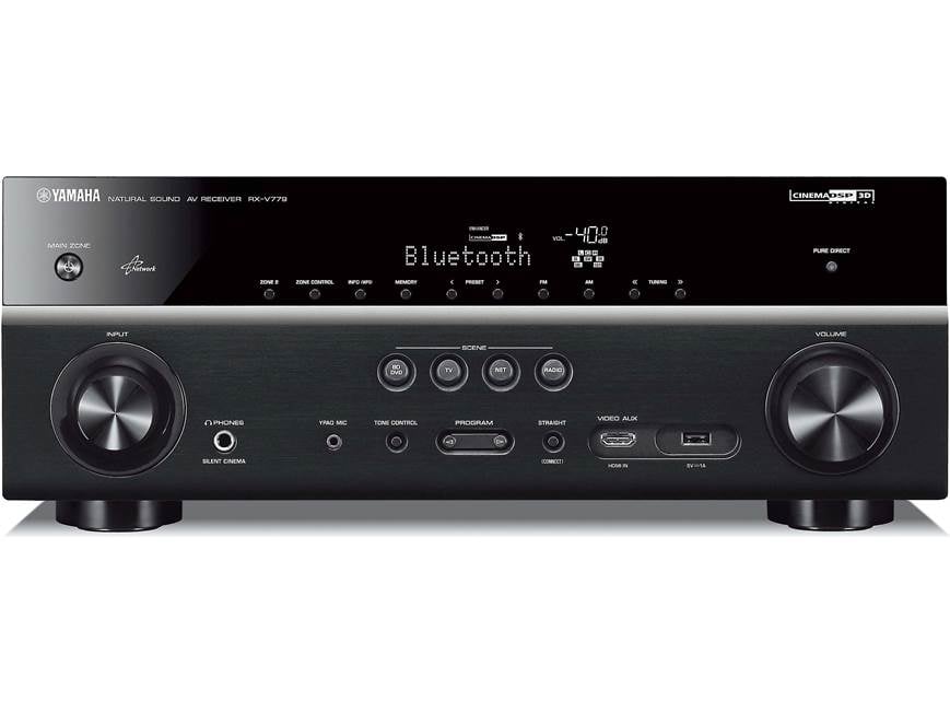 Yamaha RX-V779 7.2-channel home theater receiver with Wi-Fi