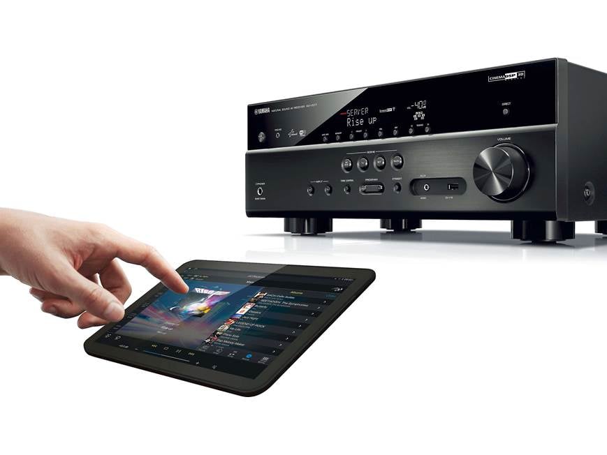 Yamaha RX-V577 7.2-channel home theater receiver with Wi-Fi® and
