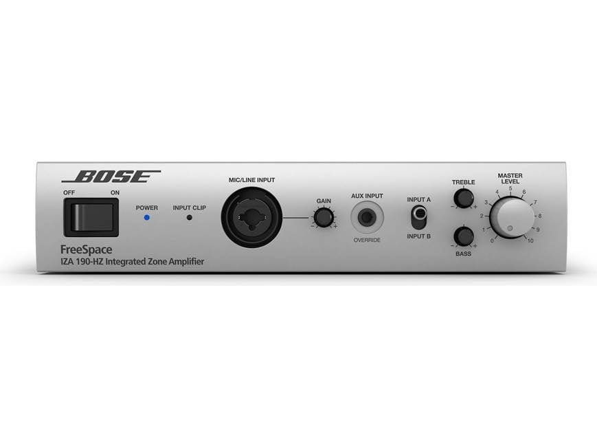 Bose® Restaurant Sound System Zone amplifier, volume control, and