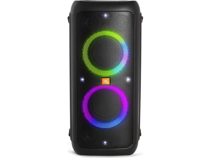 JBL PartyBox 300 Portable Bluetooth® speaker with light display at
