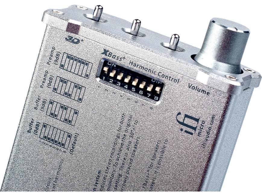 iFi Audio micro iTube2 Stereo vacuum tube buffer/preamplifier at