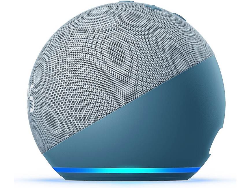 Amazon Echo Dot with Clock (4th Generation) (Twilight Blue