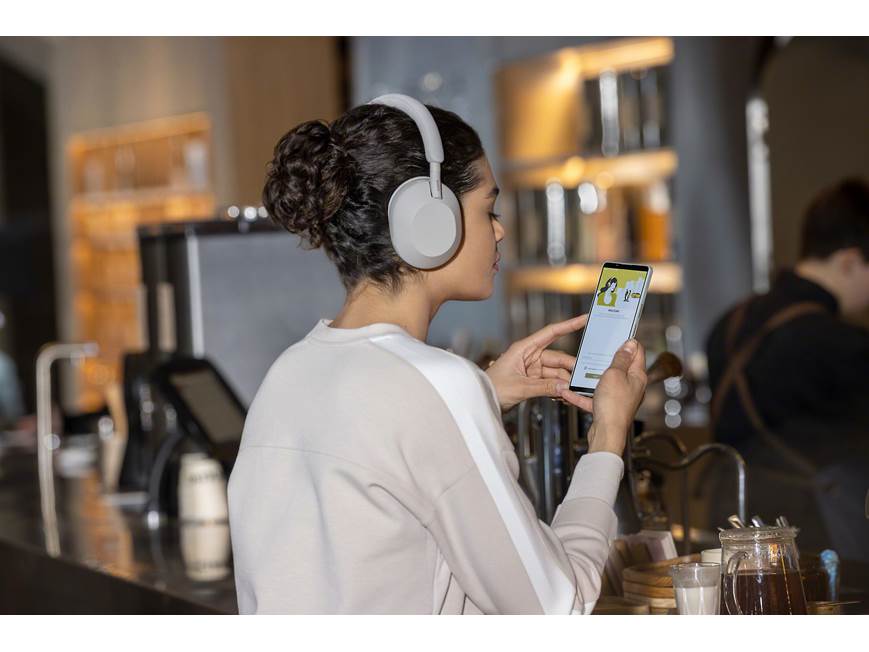 Sony WH-1000XM5 (Silver) Over-ear Bluetooth® wireless noise