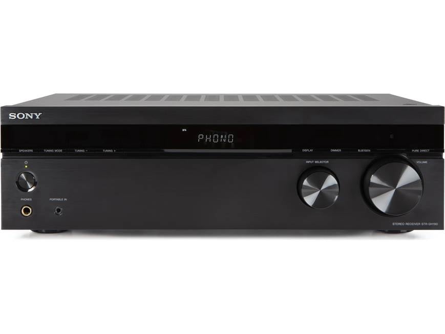 Sony STR-DH190 Stereo receiver with Bluetooth® at Crutchfield