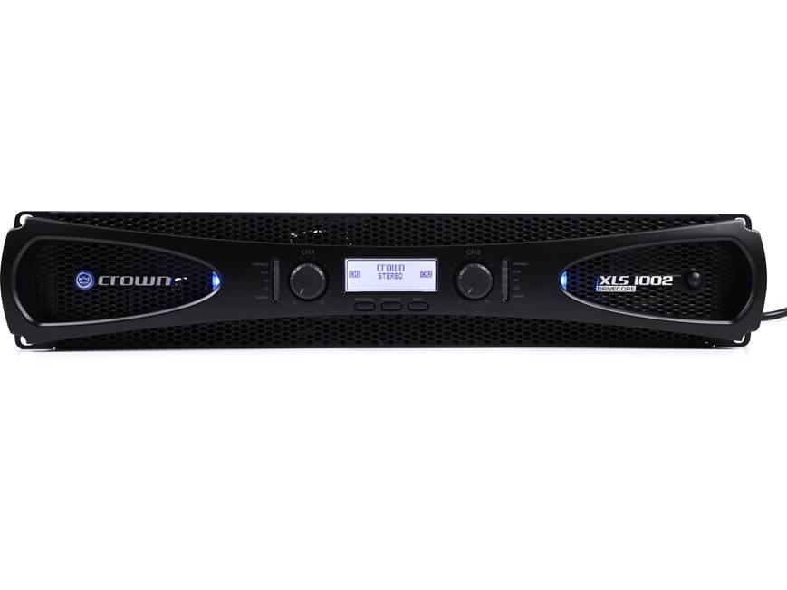 Crown XLS 1002 DriveCore™ 2 Series power amplifier — 215W x 2 at 8