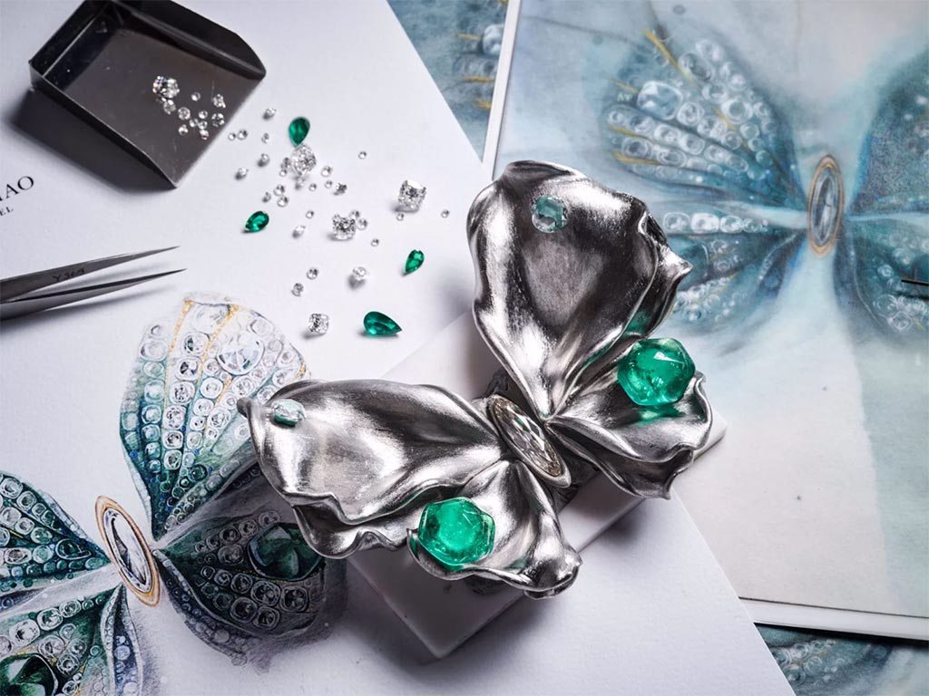 以愛之名儷影雙飛Cindy Chao 2023年度蝴蝶大師系列作品展- 書房- 工商時報