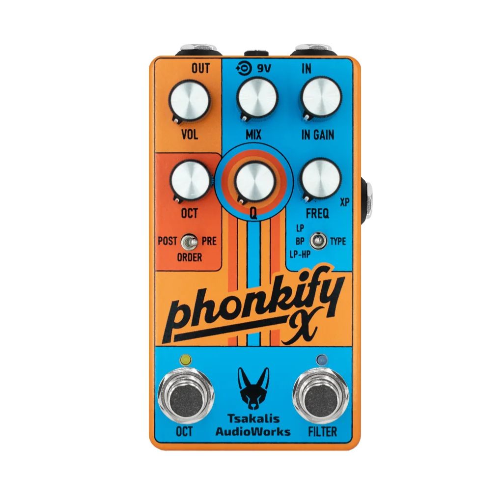 Tsakalis AudioWorks Phonkify X Effects Pedal