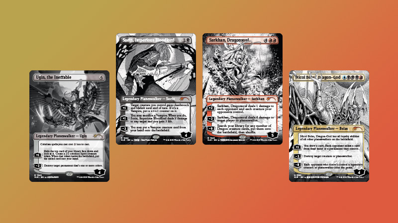WPN Exclusive Secret Lair: More Borderless Planeswalkers | WPN