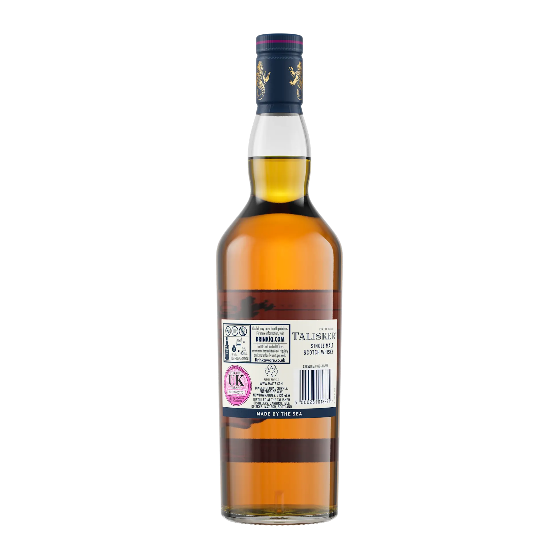 Talisker 18 Year Old Single Malt Scotch Whisky, 70cl | Malts US