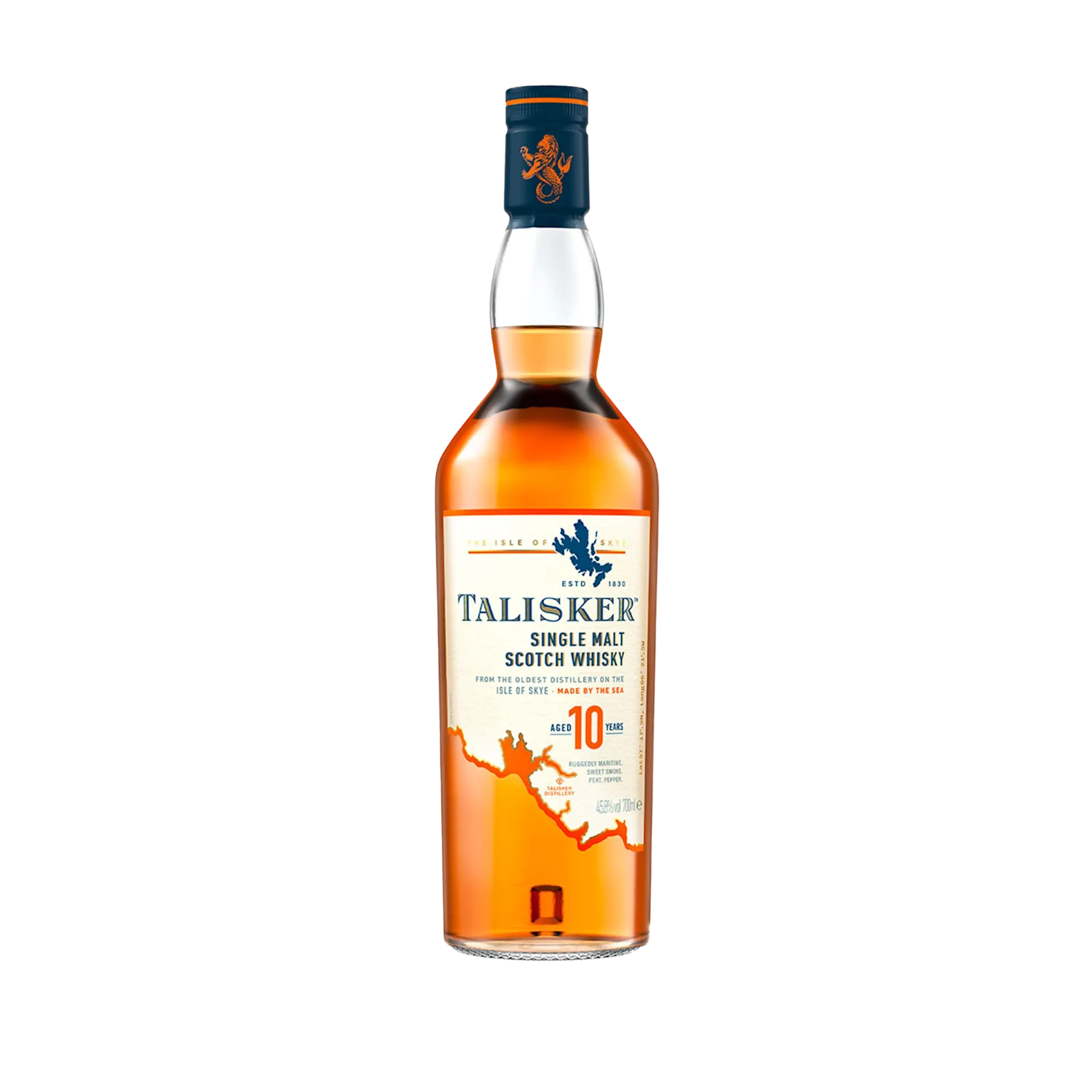 Talisker 10 Year Old Single Malt Scotch Whisky, 70cl | Malts US
