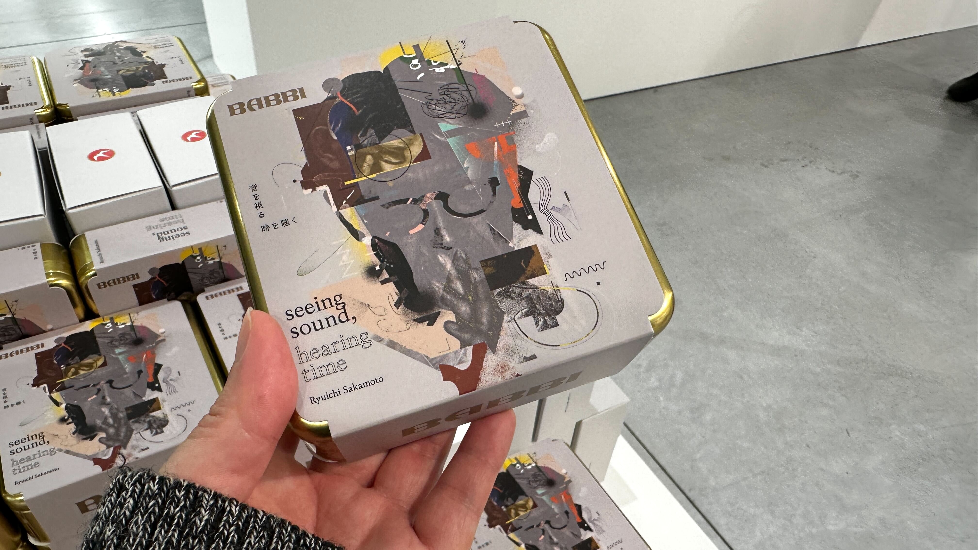 美術館のグッズ】「坂本龍一 | 音を視る 時を聴く」展で見つけた編集部