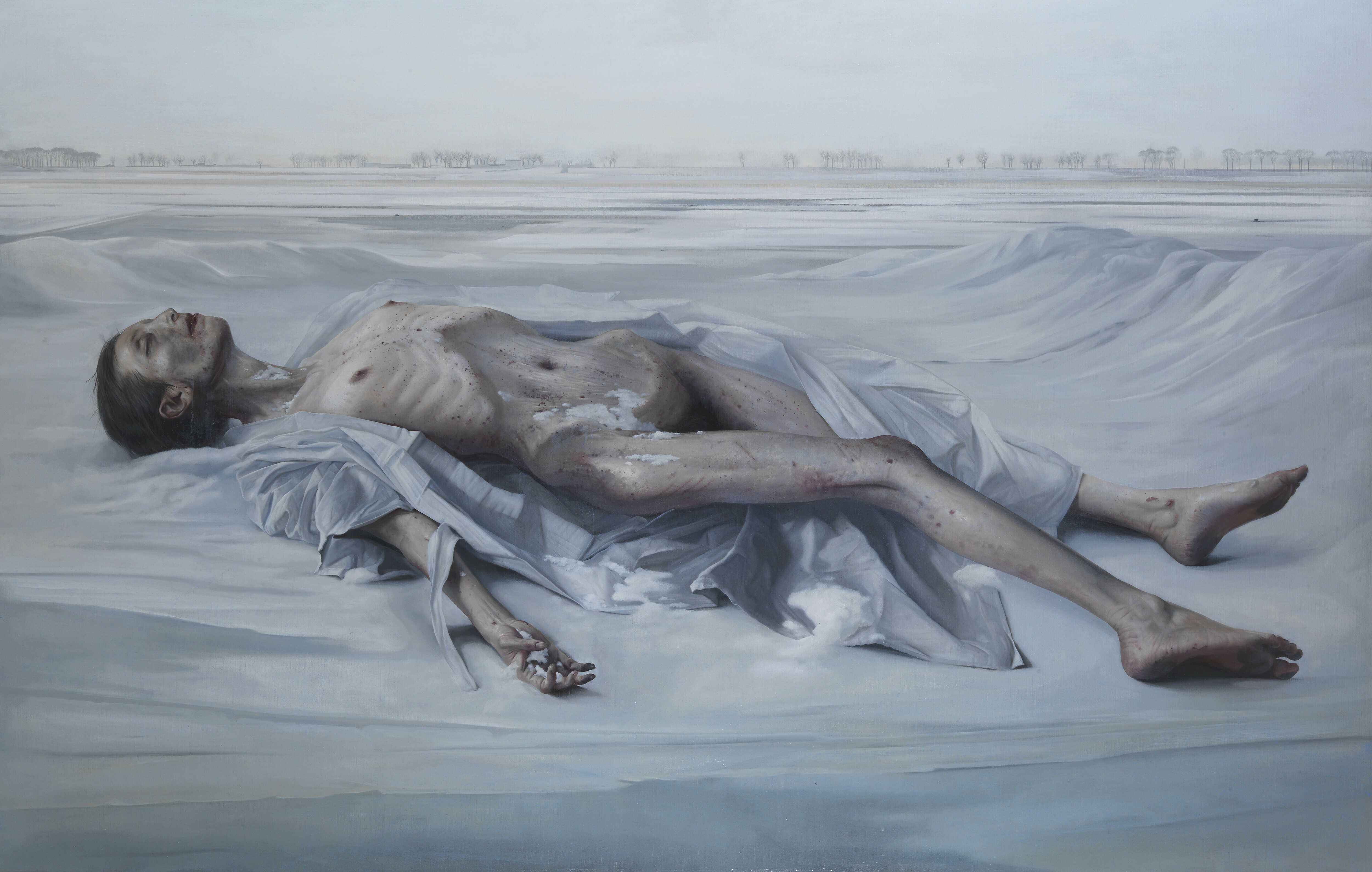 諏訪敦「眼窩裏の火事」展が府中市美術館で12月スタート。満州で客死