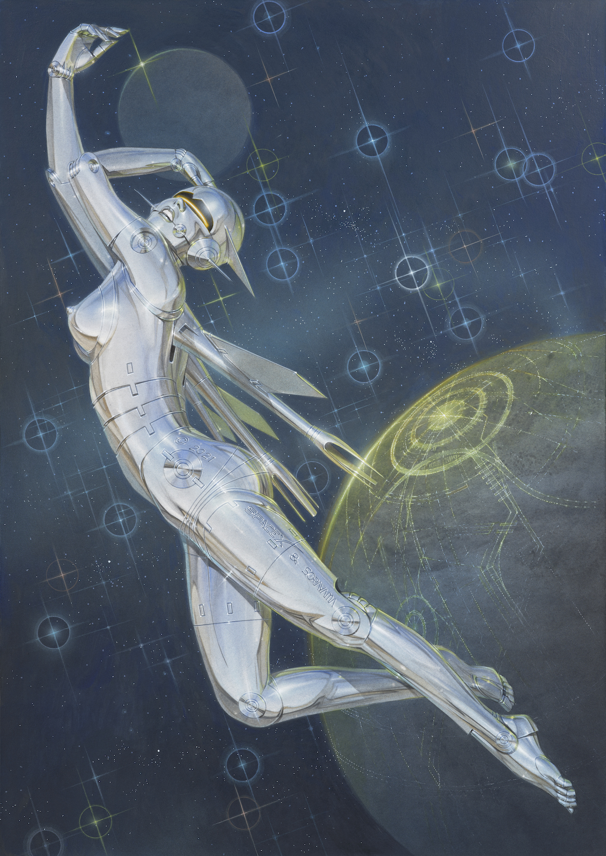 空山 基 カード Sorayama hajime nanzuka complex
