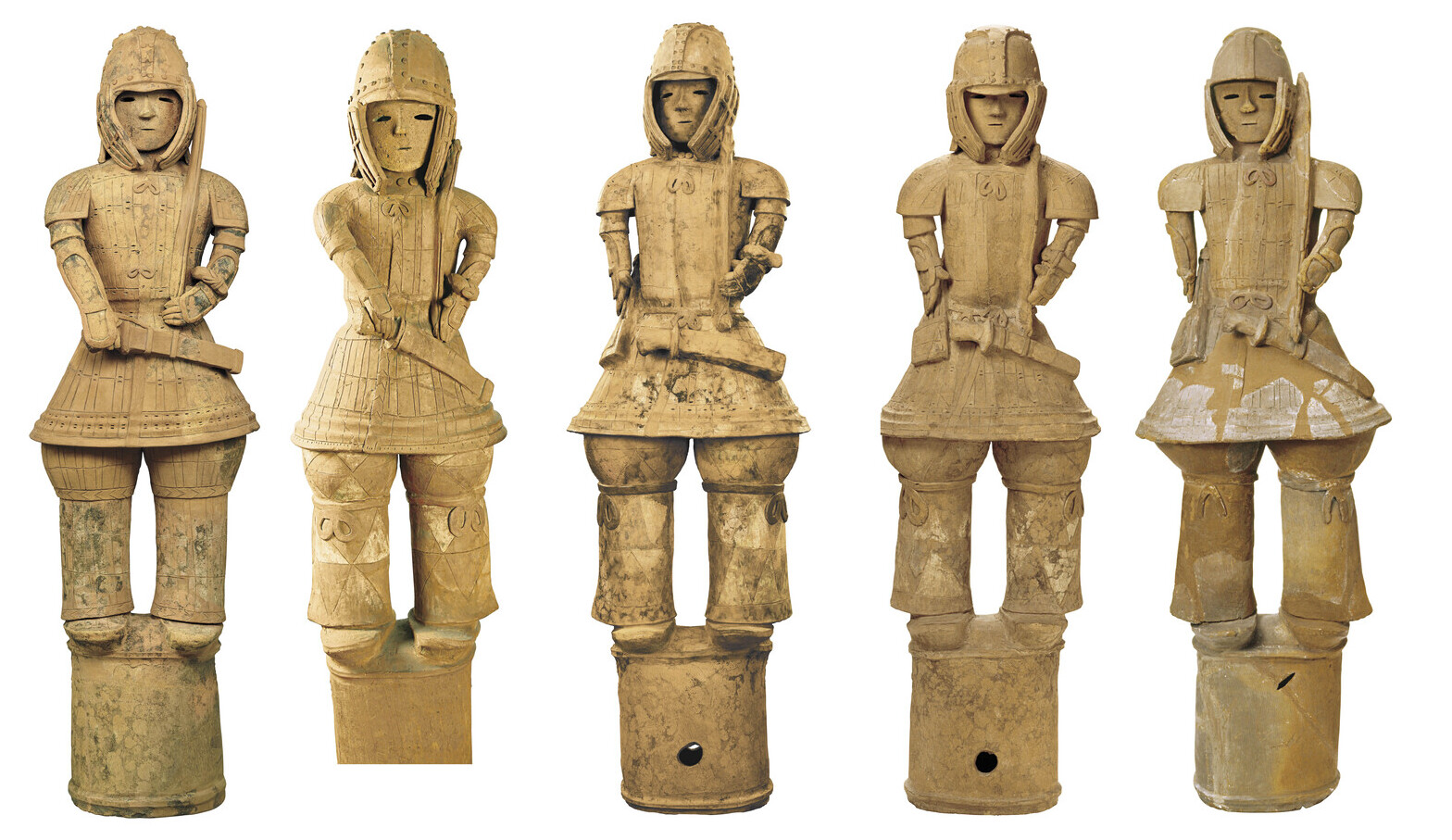 奢华的装饰品 感受历史 有价值的股票 埴輪（はにわ）セット