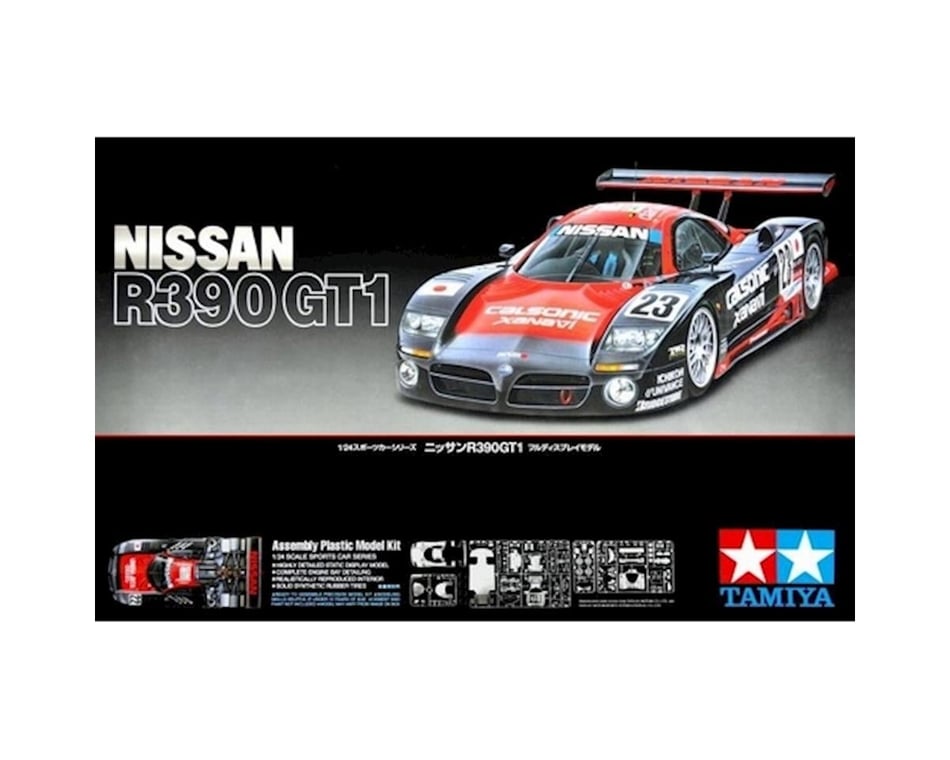 Tamiya 1/24 Nissan R390 GT1 Model Kit [TAM24192] - HobbyTown