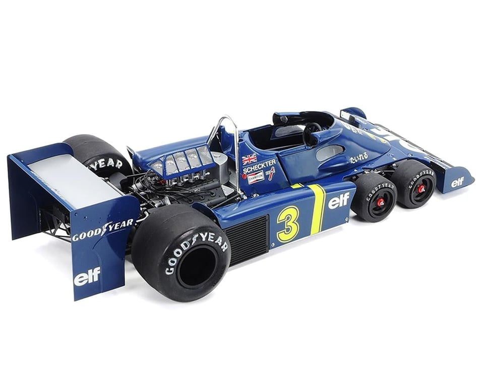 Tamiya 1/20 Tyrrell P34 Six-Wheeler Plastic Model Kit w/Photo