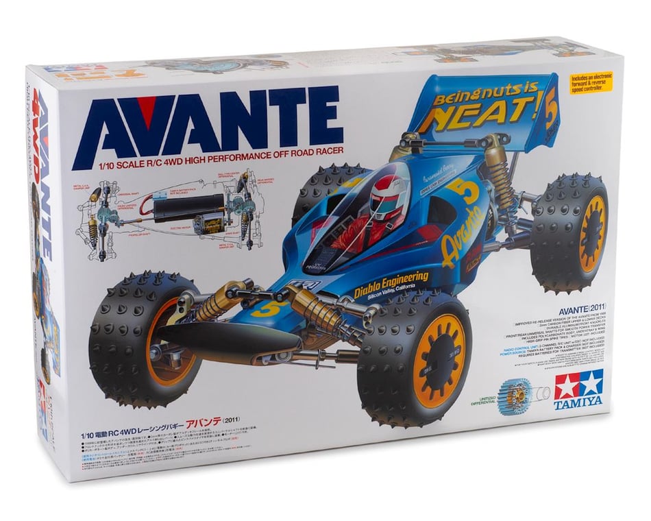 Tamiya Avante 2011 HI-PO Race 1/10 4WD Off-Road Electric Buggy Kit