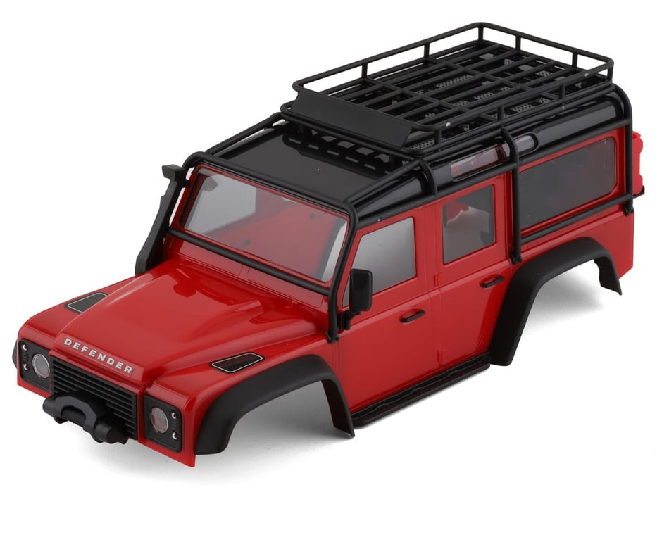 TRX4M Land Rover Defender レッド Traxxas TRX-4M 1/18 Scale Land