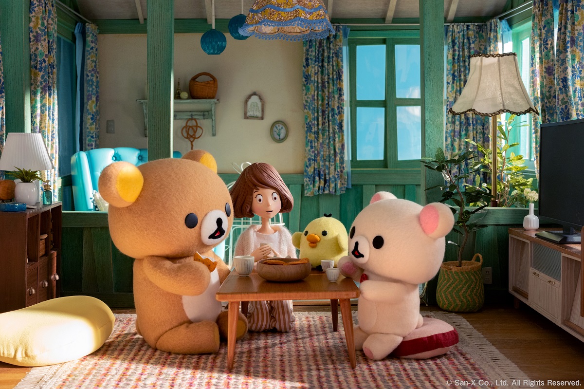 ぬいぐるみ付きも登場！ 『リラックマとカオルさん』Blu-ray＆DVD発売