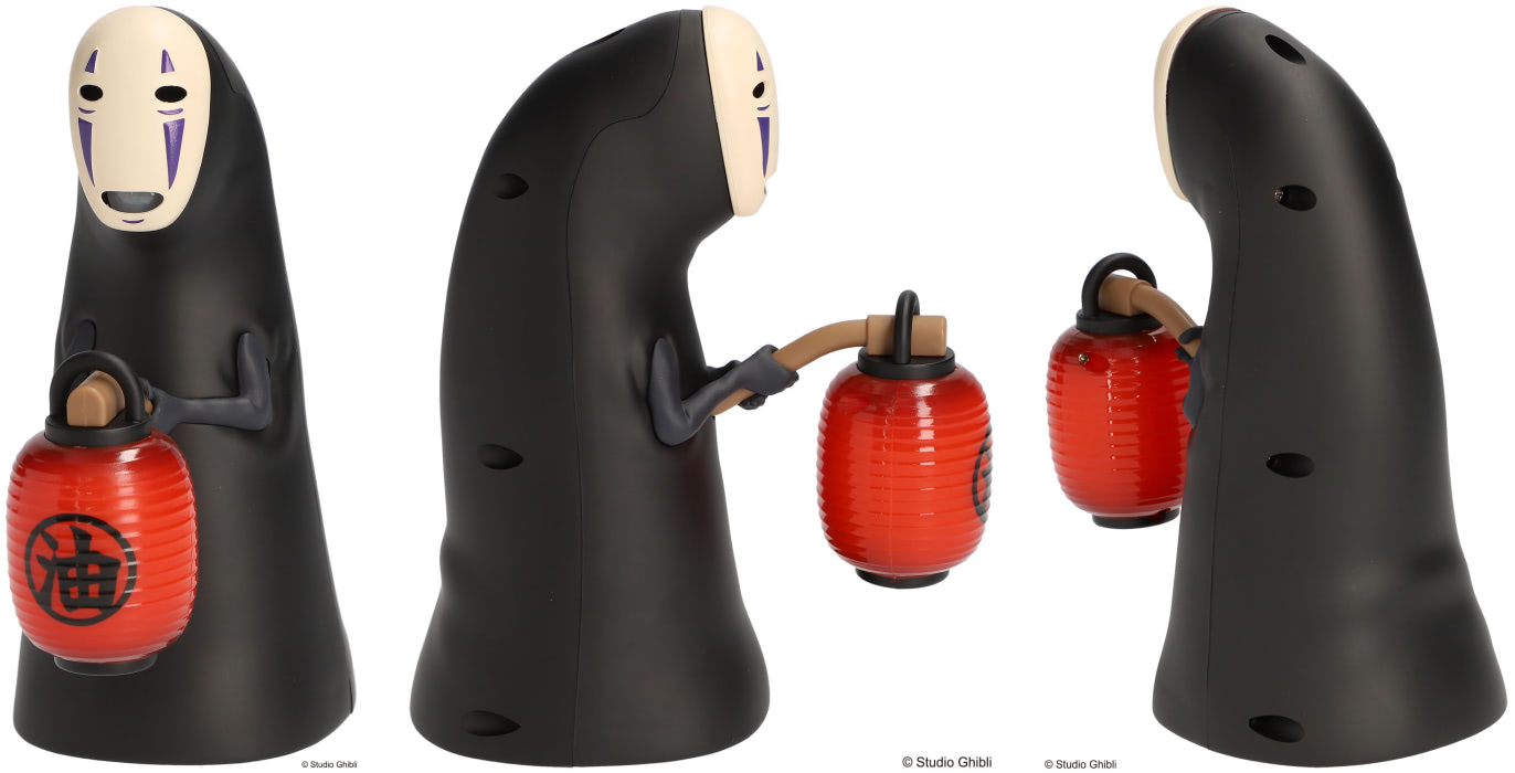 千と千尋の神隠し』雰囲気たっぷりのカオナシ提灯センサーライト