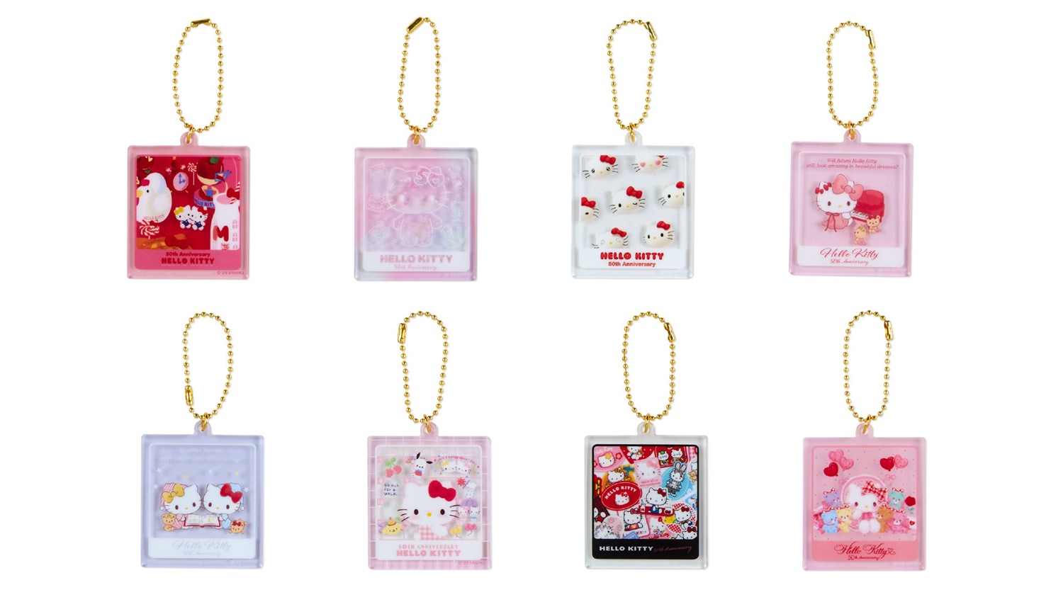 ハローキティ シークレットアクリルチャームA 50thアニバーサリー