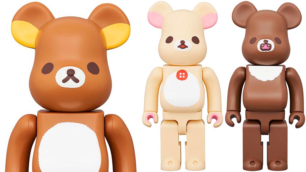 ごゆるりな存在感！ リラックマたちが400%ベアブリックになった