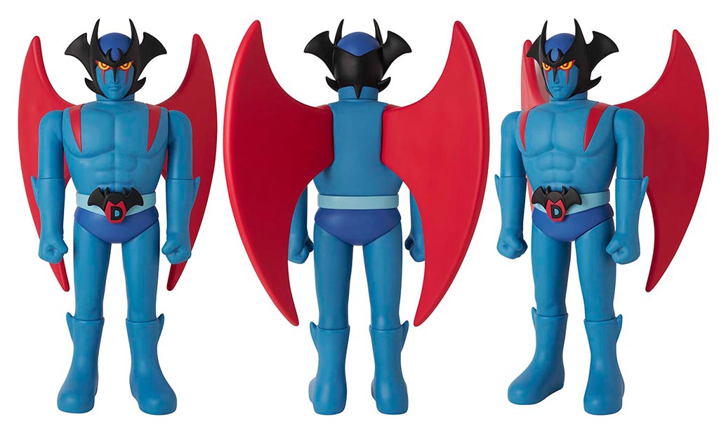 デビルマンが60センチのジャンボなレトロソフビになった