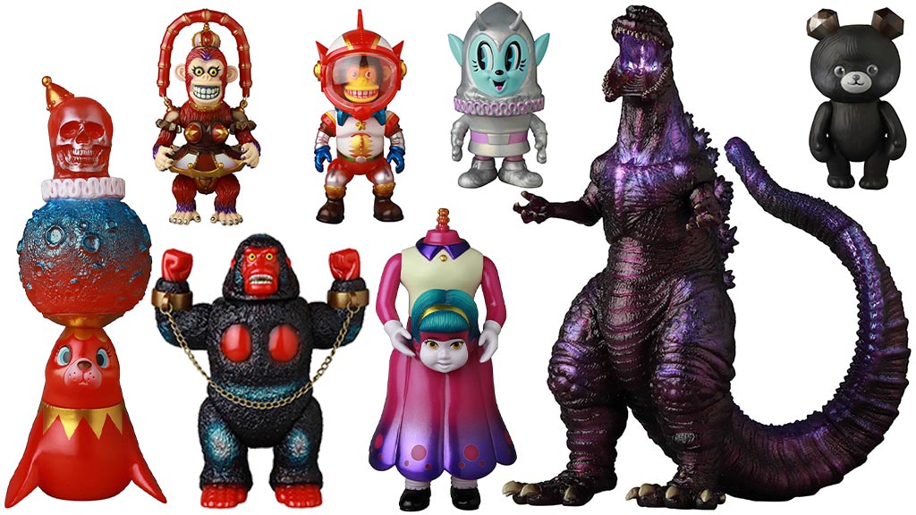 ソフビ MAHARAJA メディコム限定 ブルマァク ゴジラ ウルトラマン