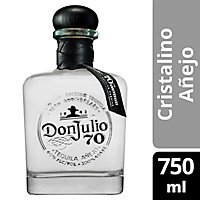 Don Julio 70 Cristalino Anejo Tequila - 750 Ml - acmemarkets