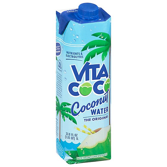 Vita Coco Coconut Water Pure - 33.8 Fl. Oz. - acmemarkets