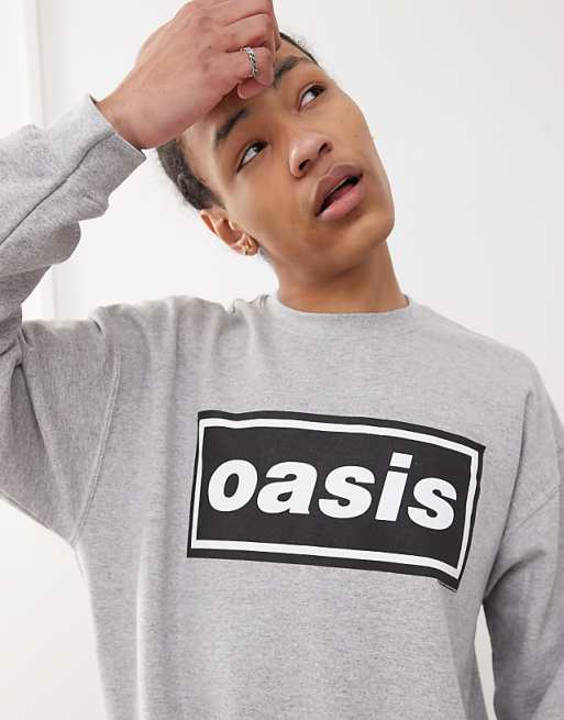 Reclaimed Vintage unisex Oasis licensed oversized sweatshirt in