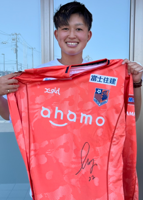 サイン 最高 INAC 激レア 2019 なでしこリーグ INAC神戸 鮫島彩 直筆