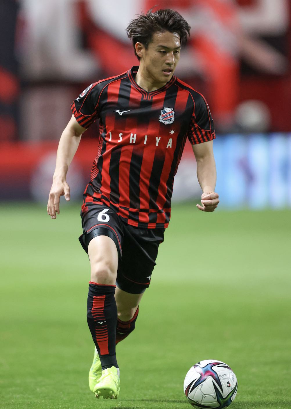 コンサドーレ札幌 オーセンティックユニフォーム #6 高嶺朋樹 MF 6