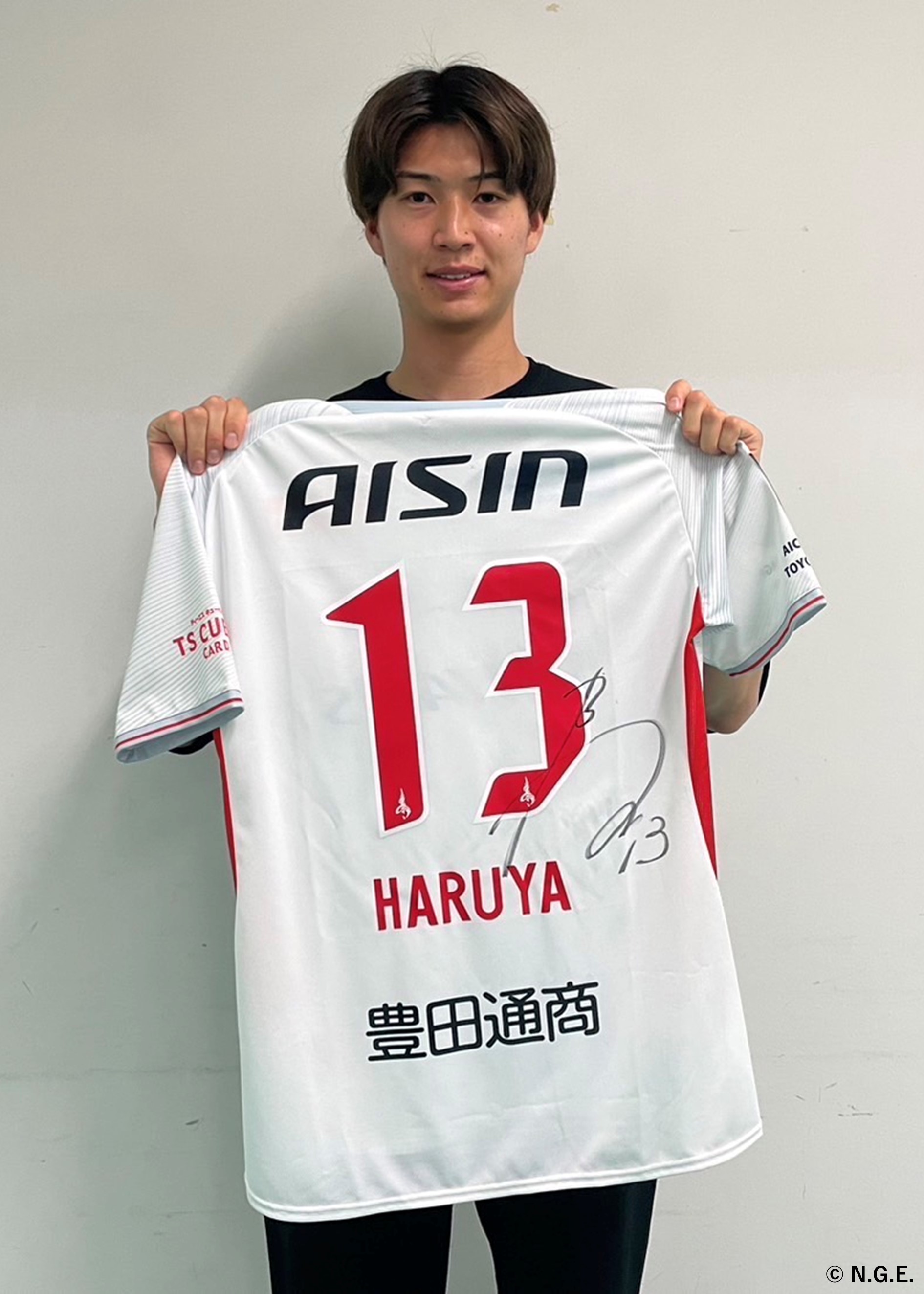 藤井陽也選手 サイン入りユニフォーム HATTRICK（ハットトリック