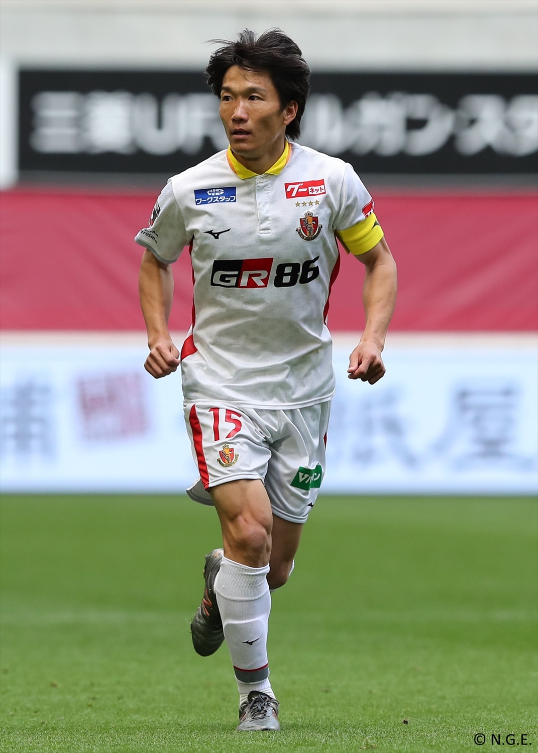 名古屋グランパス 練習着 2XL カーリーです 名古屋グランパス 練習着