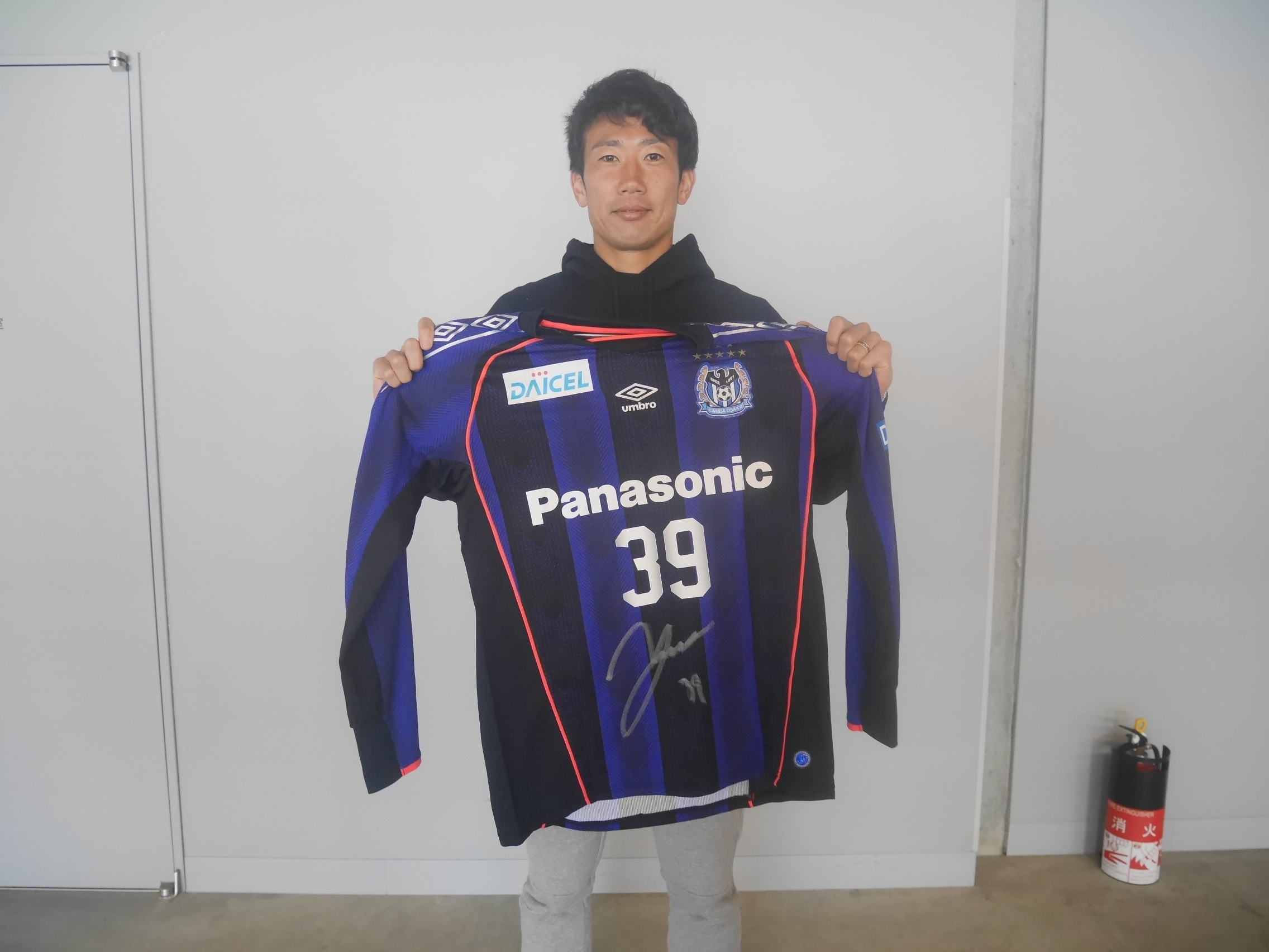 ジ*ウ様 ガンバ大阪 2020 オーセンティック 遠藤保仁 マーキング入り