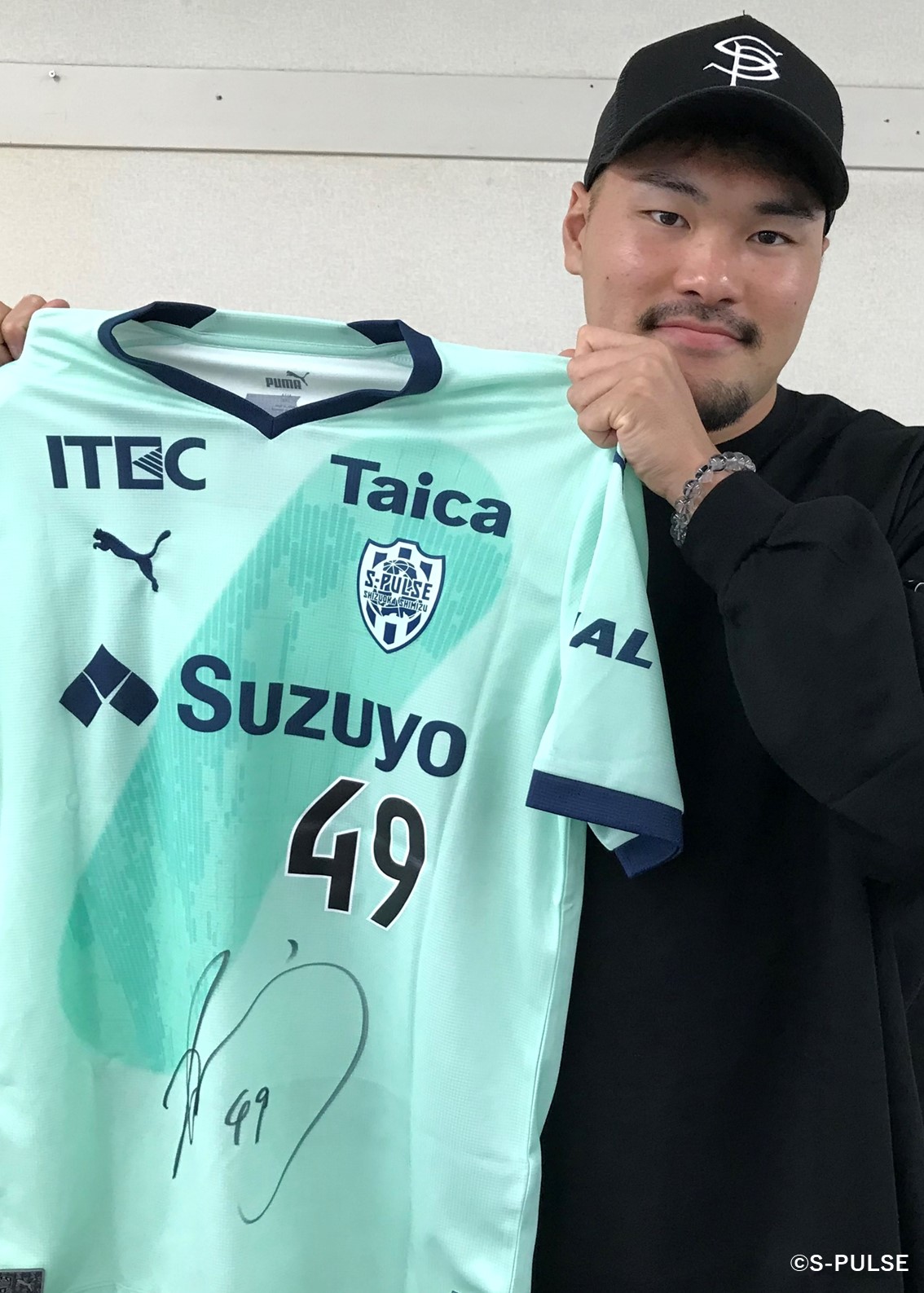 清水エスパルス全選手サイン入り】サッカーユニフォーム 清水