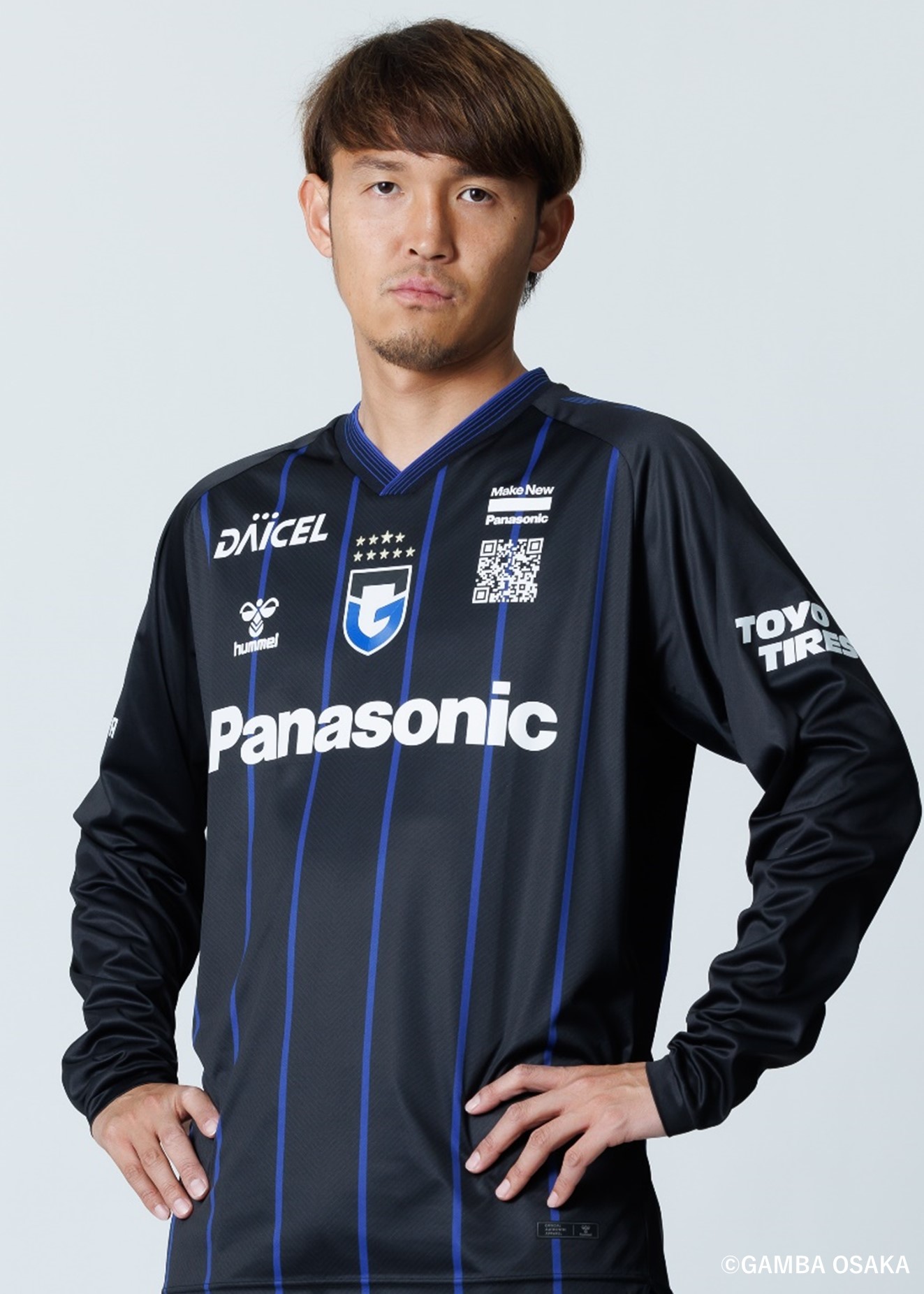 ガンバ大阪 2024 長袖ユニフォーム 新品未開封 HATTRICK（ハット