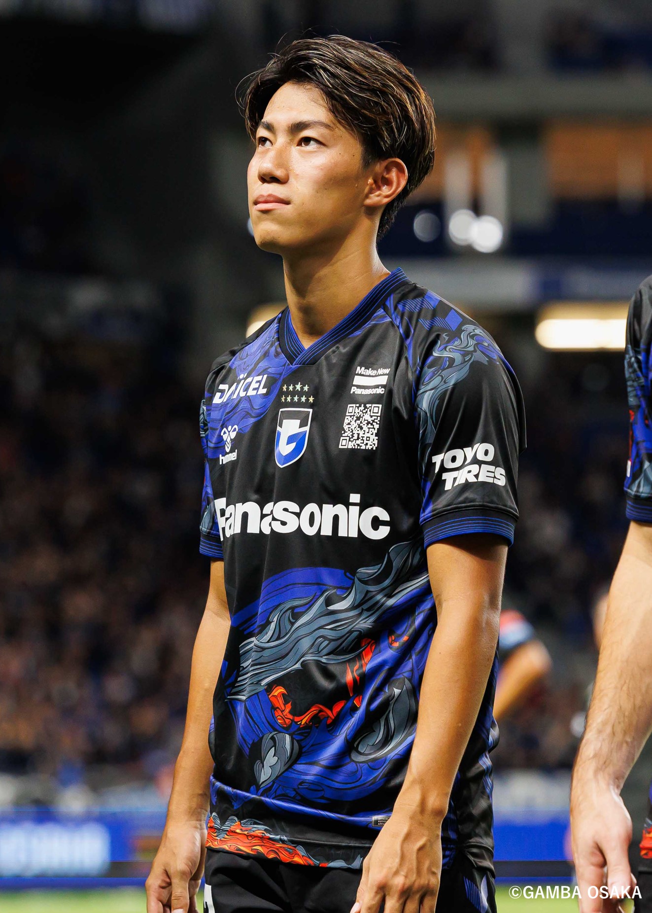 ガンバ大阪 ユニフォーム 黒川選手 背番号4番 ガンバ大阪 ユニフォーム