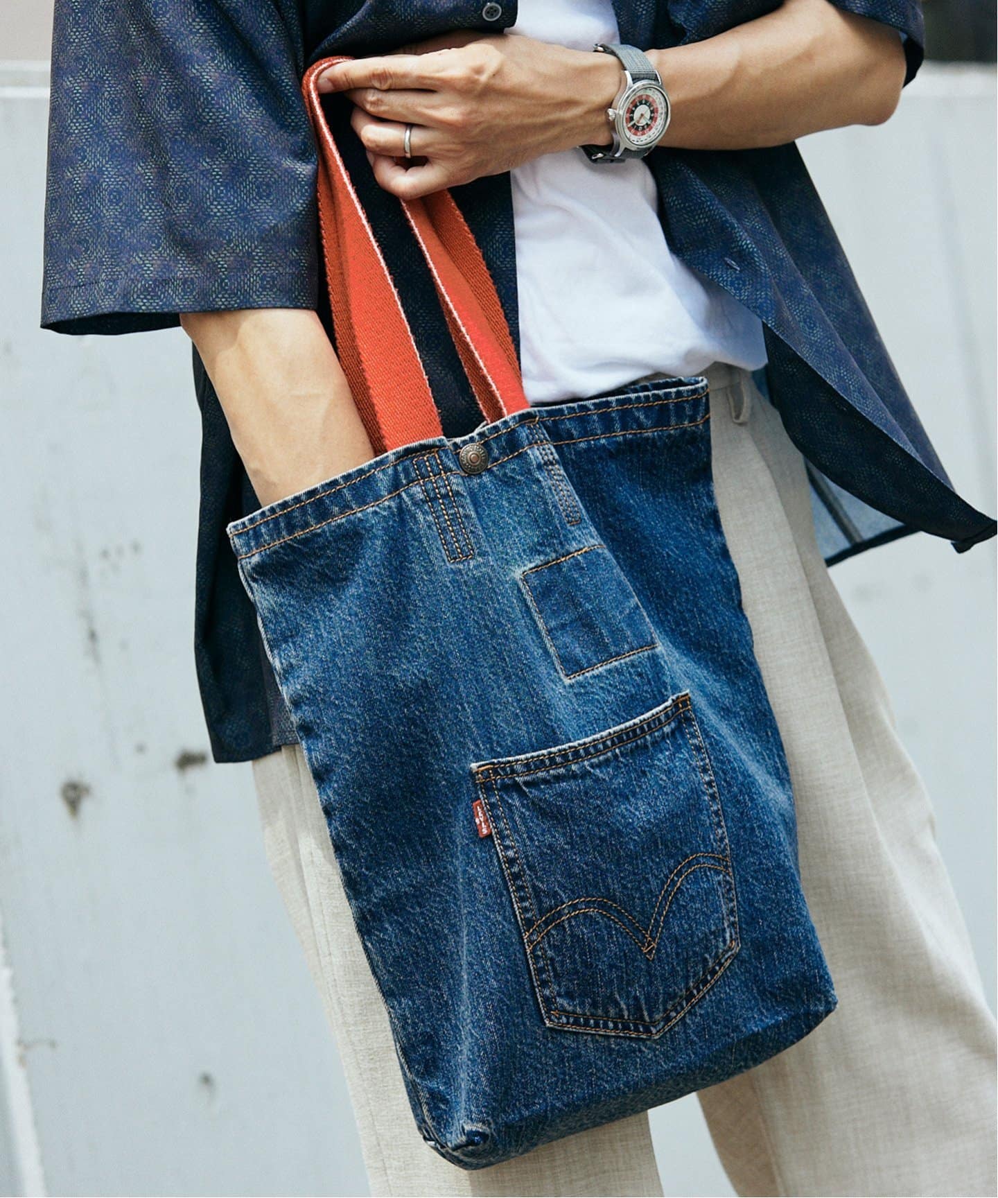 今市隆二 RILY デニムトートバッグ denim ryuji imaichi 今市隆二 RILY