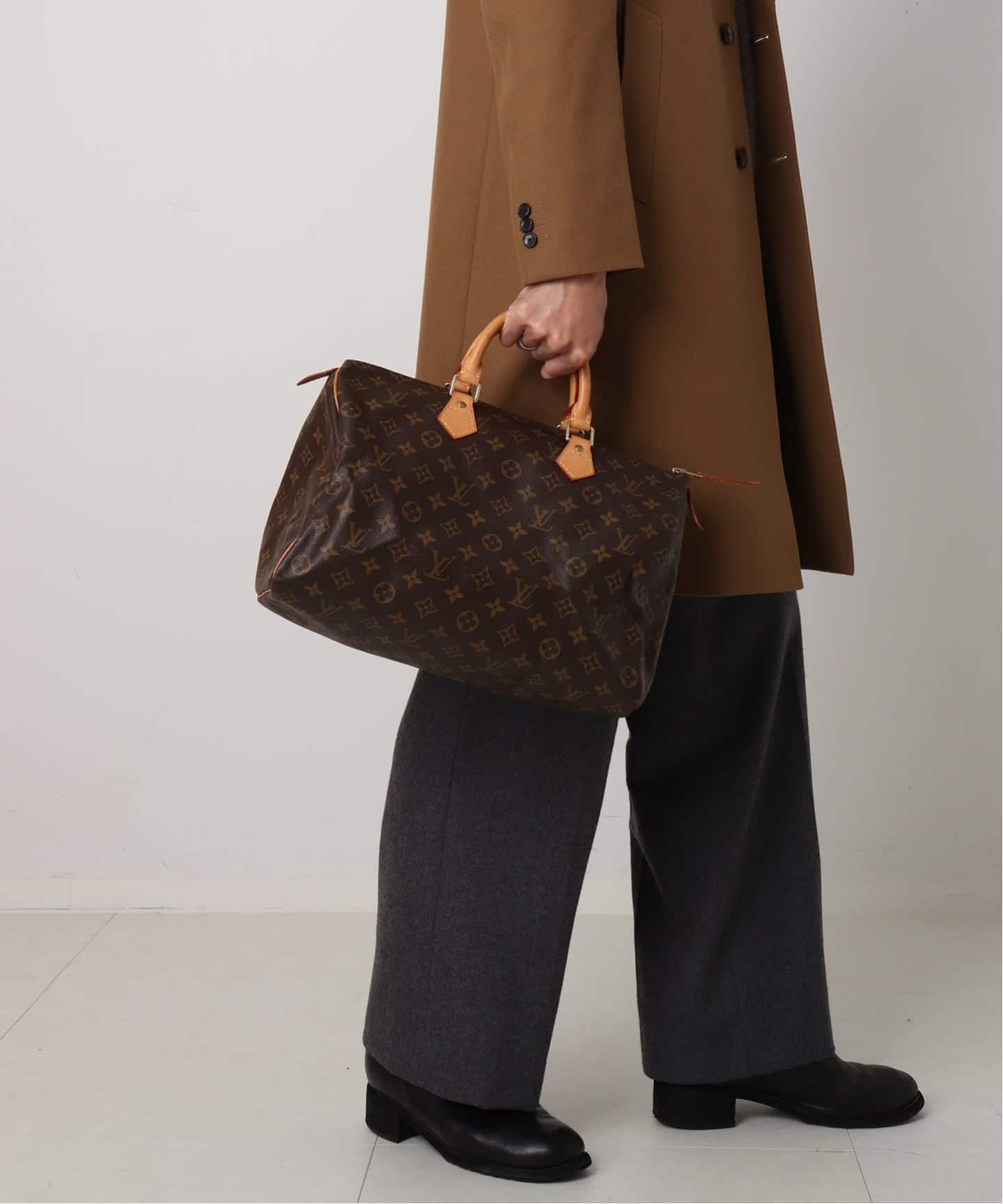 ルイ・ヴィトン ボストンバッグ 中型 ブラウン 【公式通販】