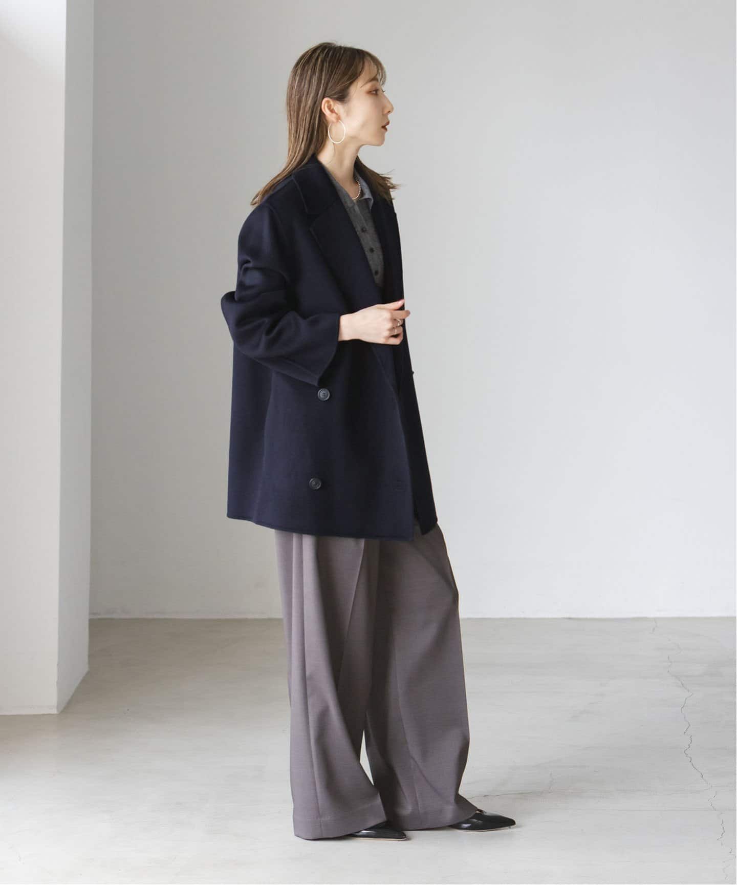 Super160sチェスターミドルコート（チェスターコート）｜NOBLE