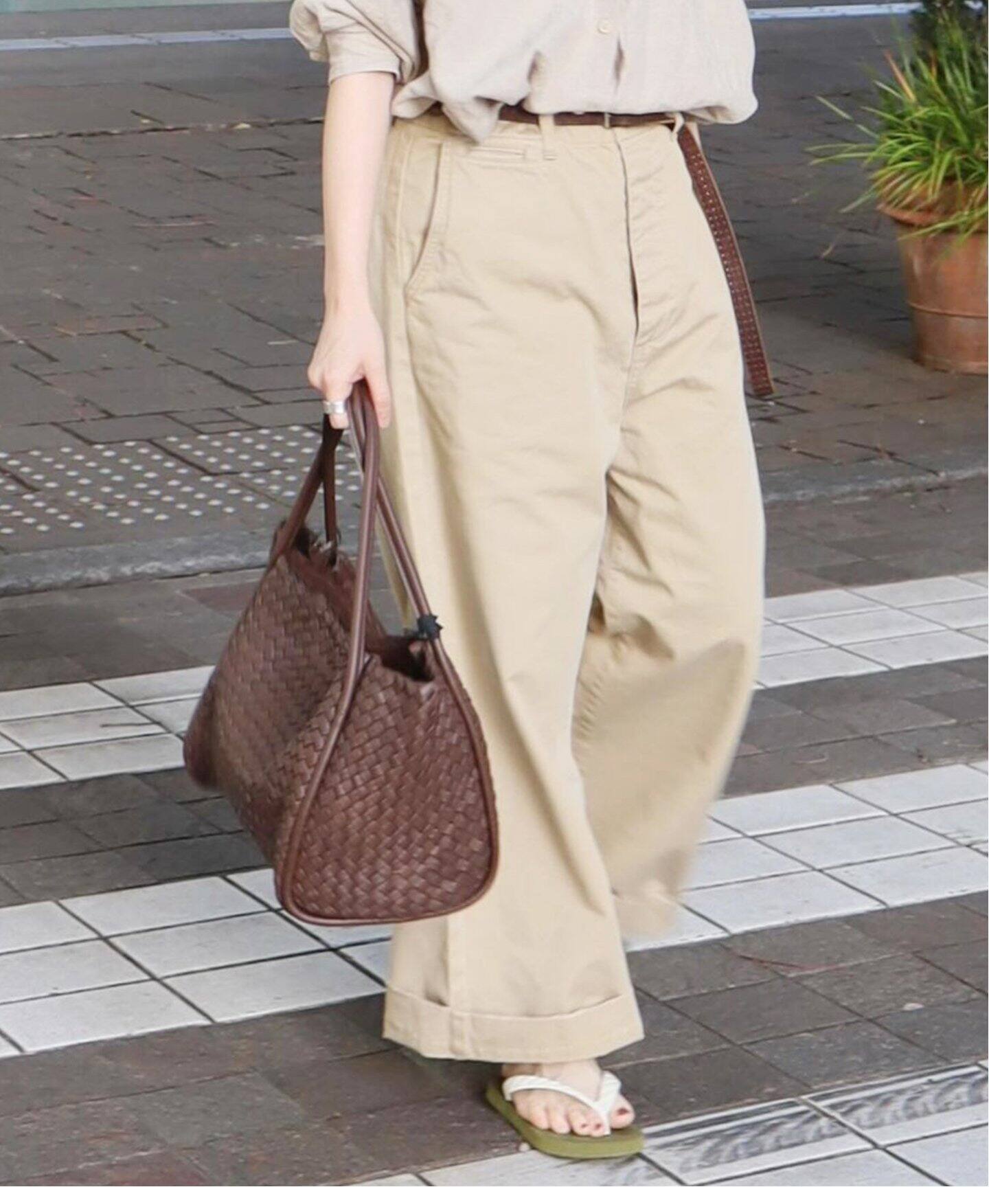 journal standard luxe ドライワッシャー ワイドチノ ドライワッシャー