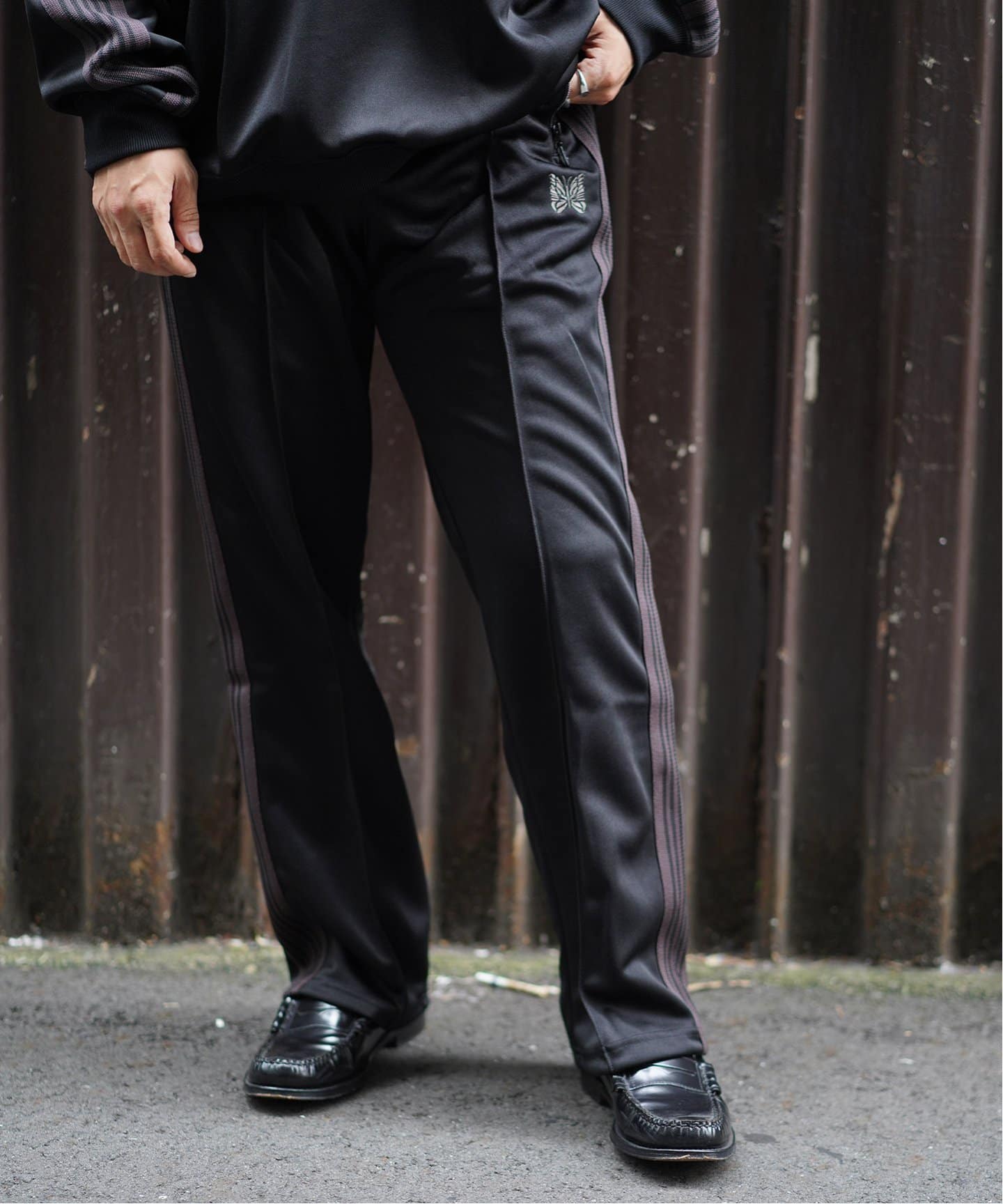 NEEDLES トラックパンツ ブラック パンツ「Needles Track Pants