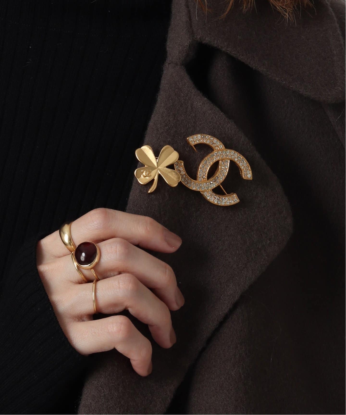 ココシャネル、ピンバッチ(正規品) シャネル ブローチ CHANEL シャネル