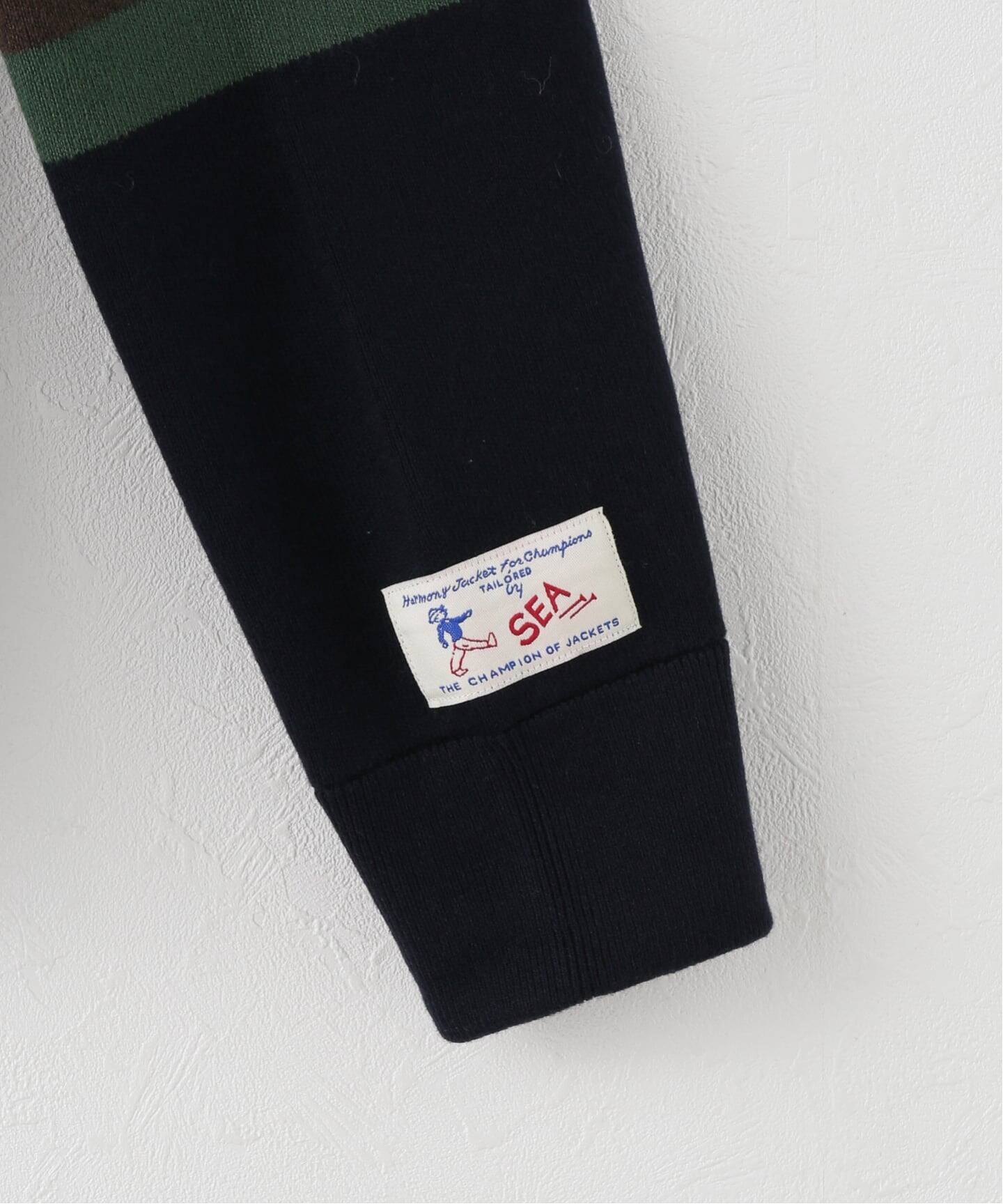 SEA NEW YORK/シー ニューヨーク KNIT RUGBY SHIRT AW25-013