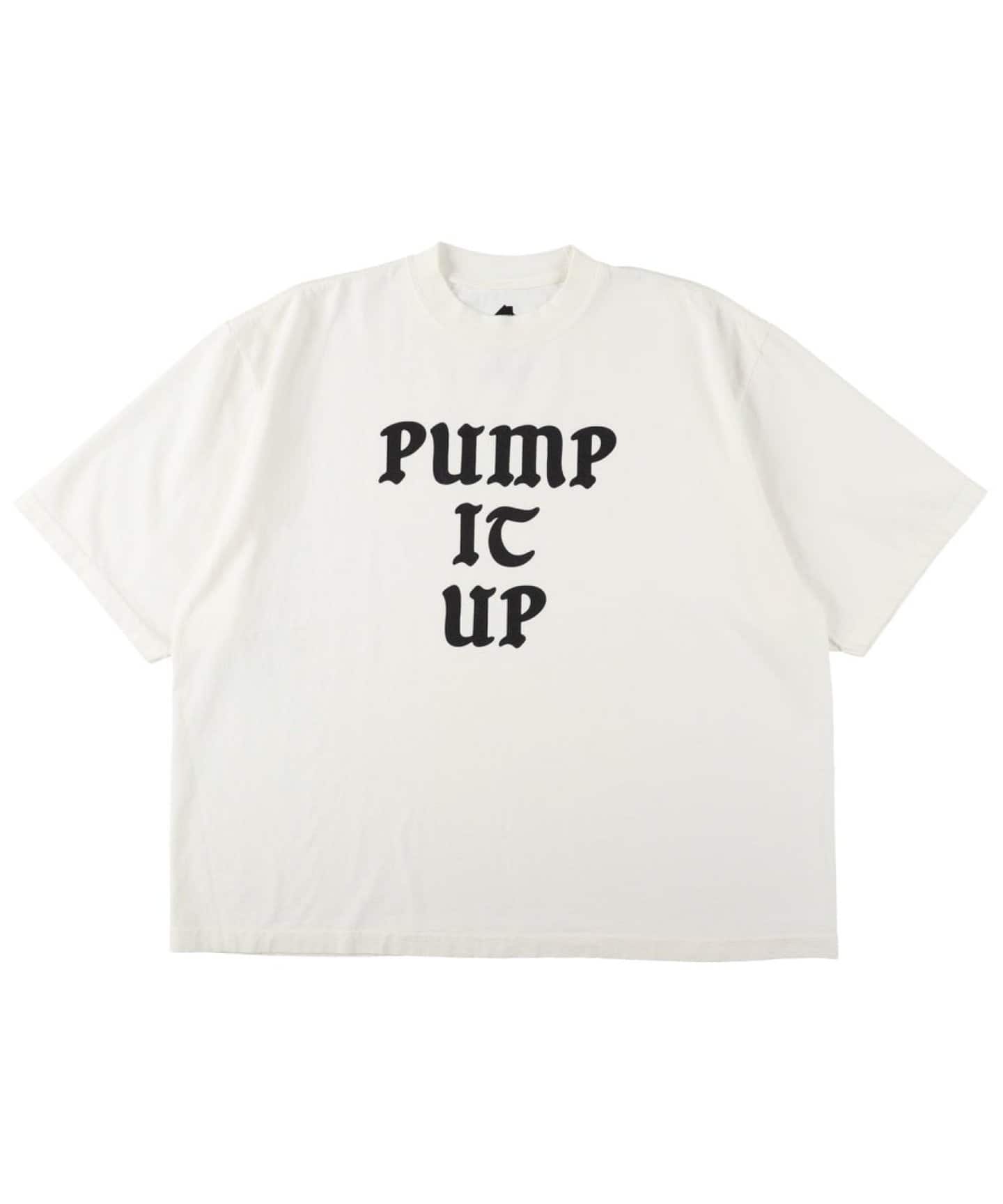 ISNESS MUSIC / イズネス ミュージック PUMP IT UP T-SHIRT（Tシャツ