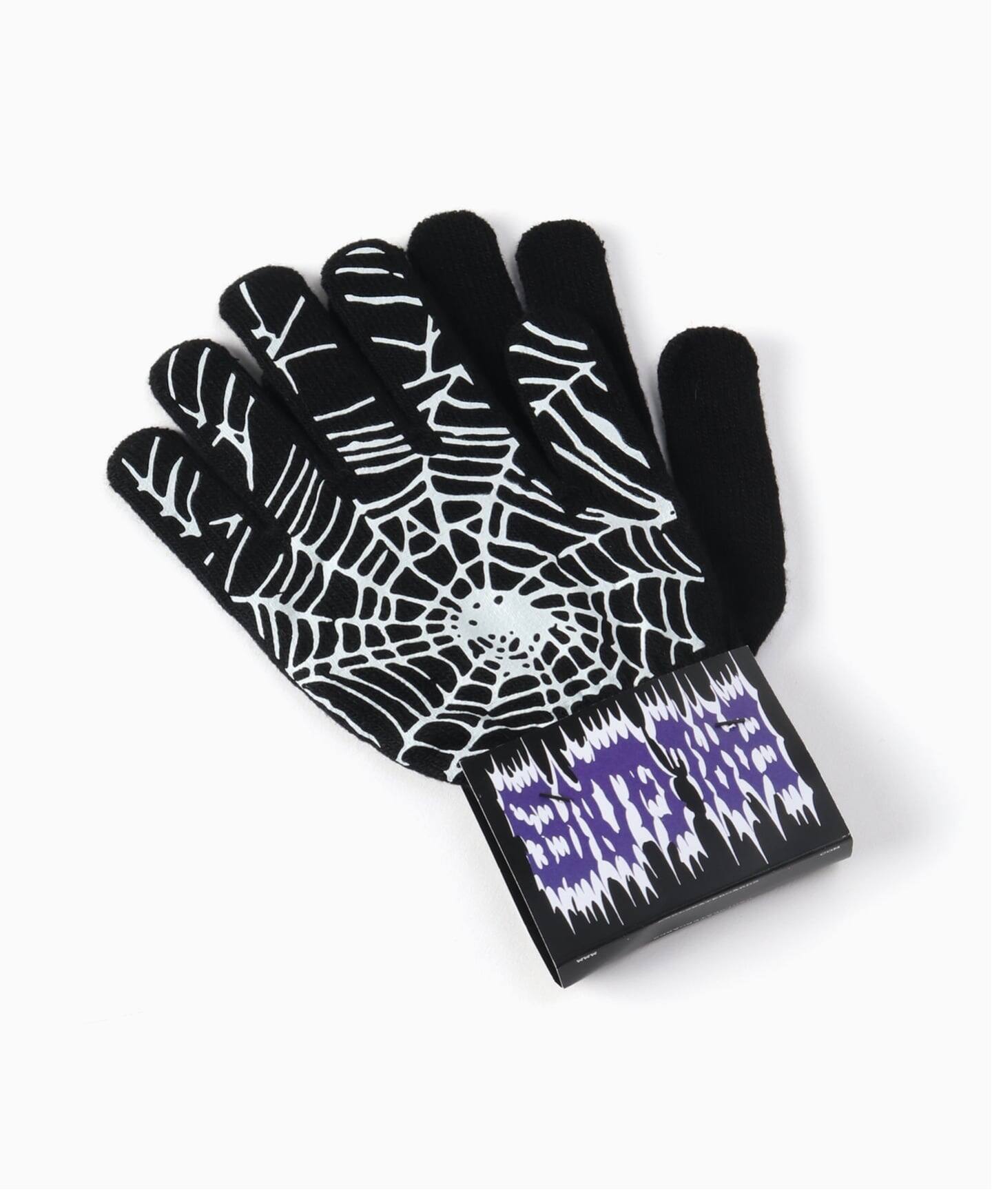 小物 Earl skateboards PRINTED SPIDER-GLOVES Earl skateboards