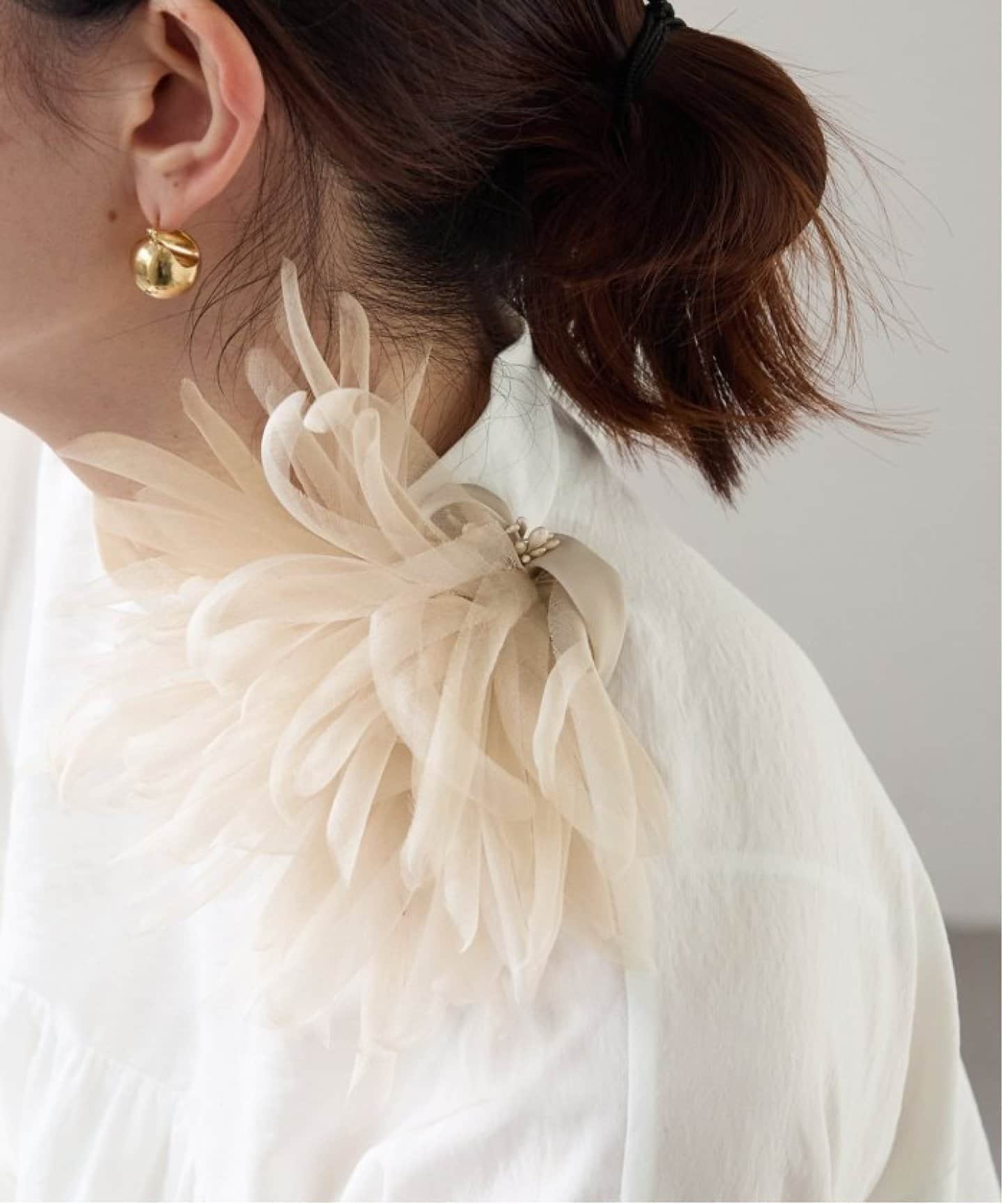 追加2》シルクオーガンジーコサージュ（コサージュ）｜VERMEIL par